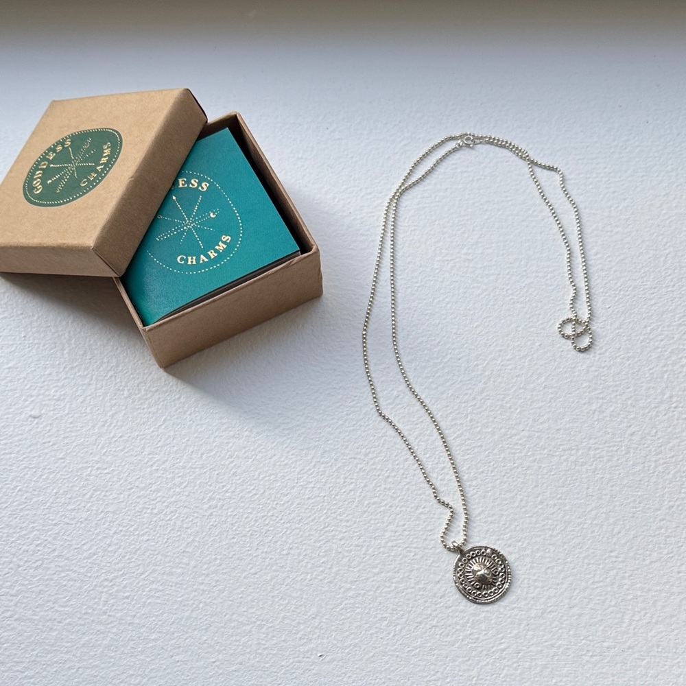 Goddess Charm long chain pendant necklaces